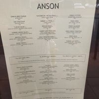 Photo taken at Anson Restaurant by Joe N. on 10/27/2017