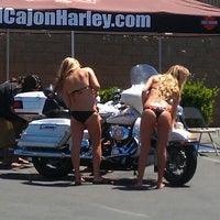 Photo taken at El Cajon Harley-Davidson by Greg P. on 8/17/2013