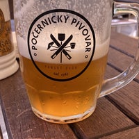 Photo taken at Počernický pivovar by Brutus S. on 8/18/2022