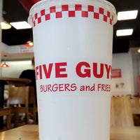Photo taken at Five Guys by Closed on 8/31/2016