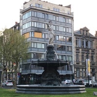Photo taken at Place Rouppeplein by geheimtip ʞ. on 4/19/2019