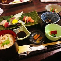 Photo taken at 和食 石かわ by 佐々木 A. on 3/17/2013