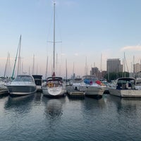 Photo taken at Belmont Harbor F Dock, Chicago by Arwa✨ on 7/19/2019