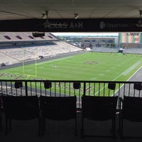 Photo taken at Kyle Field Zone Club by Chris W. on 10/25/2013