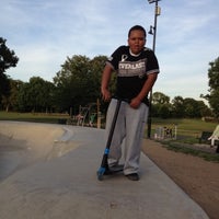 Photo taken at Gurnell Skate Park by Caroline O. on 9/6/2012