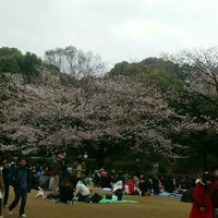 Photo taken at 北の丸公園 お堀 by npao on 4/3/2016