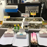 Photo taken at Omicho Market by Atsushi H. on 6/25/2017