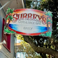 Photo taken at Surrey&amp;#39;s Cafe &amp;amp; Juice Bar by Rob R. on 12/11/2023