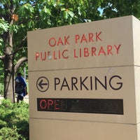 Photo taken at Oak Park Public Library by Ebrahem M. on 8/18/2016