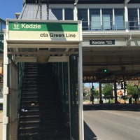 Photo taken at CTA Kedzie Station (Green) by Ebrahem M. on 5/18/2017