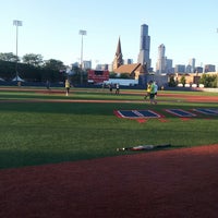 Photo taken at UIC - Les Miller Baseball Field by Dino R. on 7/13/2013