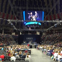Photo taken at Vines Center by Carter B. on 4/27/2015