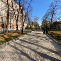 Photo taken at Петровский бульвар by Maya M. on 10/11/2021