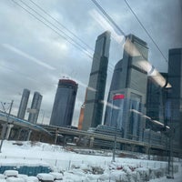 Photo taken at Станция Москва-Сити (МЦД-1) by Maya M. on 1/27/2022