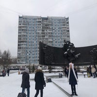 Photo taken at Площадь Защитников Неба by Maya M. on 1/2/2020