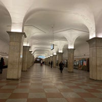 Photo taken at metro Kropotkinskaya by Maya M. on 1/24/2022