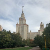 Photo taken at Площадь М. В. Ломоносова by Maya M. on 10/7/2018
