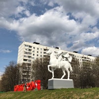 Photo taken at Памятник Ермолову by Maya M. on 4/29/2018