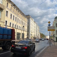 Photo taken at Большая Никитская улица by Maya M. on 9/13/2021