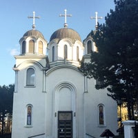 Photo taken at Crkva Svetog Jovana Vladimira by Lazar L. on 11/29/2015