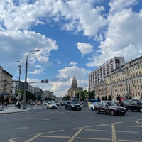Photo taken at Зубовская площадь by Aleksandr V. on 6/14/2021
