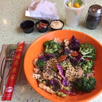 Photo taken at Crazy Bowls and Wraps by Em D. on 7/20/2015