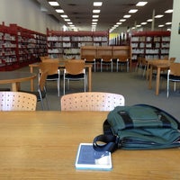 Photo taken at Jungman Library by Rene on 6/6/2013
