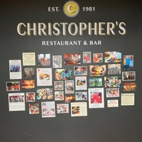 Photo taken at Christopher&amp;#39;s Restaurant &amp;amp; Bar by JJ K. on 3/14/2020