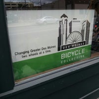 Photo taken at Des Moines Bicycle Collective by CeeJay L. on 6/1/2013