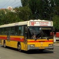Photo taken at Автобус № 18Д by Dmitriy D. on 1/10/2014