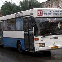 Photo taken at Автобус № 53 by Dmitriy D. on 1/10/2014