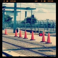 Photo taken at METRORail Reliant Park Station by Lorin F. on 9/18/2012