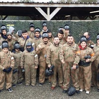 Photo taken at Delta Force Paintball by Oz Blindson on 2/23/2014