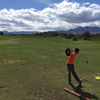Photo taken at Badlands Golf Club by Dale S. on 5/16/2015