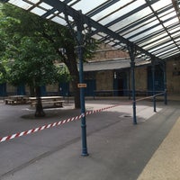 Photo taken at Lycée Chaptal by Noël C. on 5/25/2014