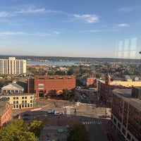 Photo taken at Top of the East Rooftop Lounge by Wyatt F. on 10/3/2023