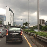 Photo taken at Gerbang Tol Pondok Indah by krisnhu t. on 5/10/2013