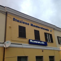 Photo taken at Stazione Monterotondo by StepAsR on 12/17/2012