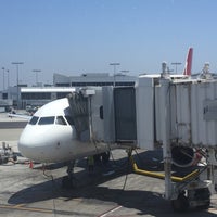 Photo taken at Gate 37B by Adrian L. on 6/22/2016