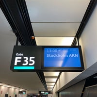 Photo taken at Gate F35 by Adrian L. on 10/25/2019