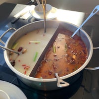 Photo taken at Happy Sheep Hot Pot by Adrian L. on 12/4/2018