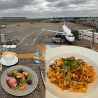 Photo taken at Cathay Pacific First Class Lounge by Adrian L. on 5/13/2024
