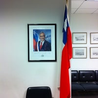 Photo taken at Consulate General of Chile by Calú on 4/9/2013