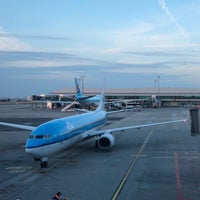 Photo taken at KLM KL1358 • PRG – AMS by Filip on 10/26/2018