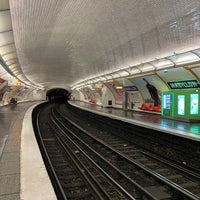 Photo taken at Métro Mabillon [10] by Filip on 10/30/2021