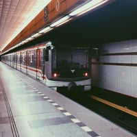 Photo taken at Metro =B= Palmovka by Filip on 5/5/2019