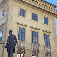 Photo taken at Statue of Tomáš Garrigue Masaryk by Filip on 3/2/2020