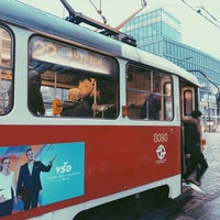 Photo taken at Tram 22 | Bílá Hora – Nádraží Hostivař by Filip on 11/29/2019