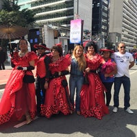 Photo taken at XX Parada do Orgulho LGBT de São Paulo by Gerson P. on 5/29/2016