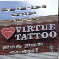 Das Foto wurde bei Virtue Tattoo von Tim G. am 11/6/2015 aufgenommen